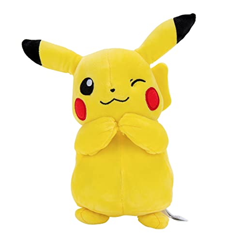 Bandai - Pokémon – Peluche Pikachu – Peluche de 20 cm Suave – JW95245