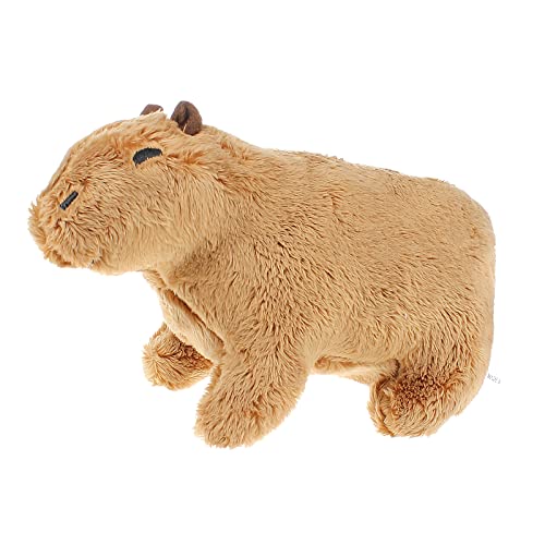 DAWRIS 18cm Juguetes de Peluche Capybara de Animales de simulación Muñecos de Carpincho Regalo para Niños Y Amigos